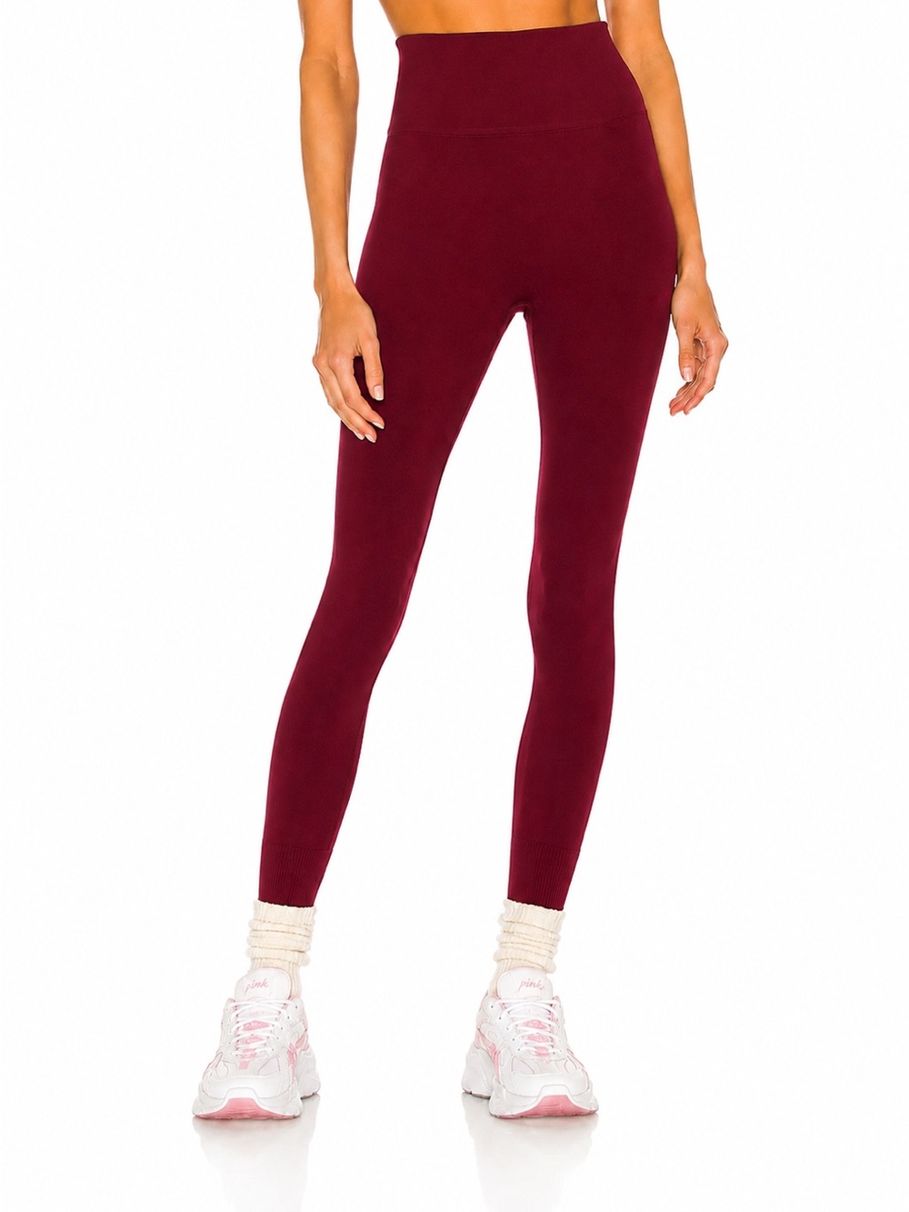 Zella live-in leggings high waisted in burgundy size XS from Nordstrom